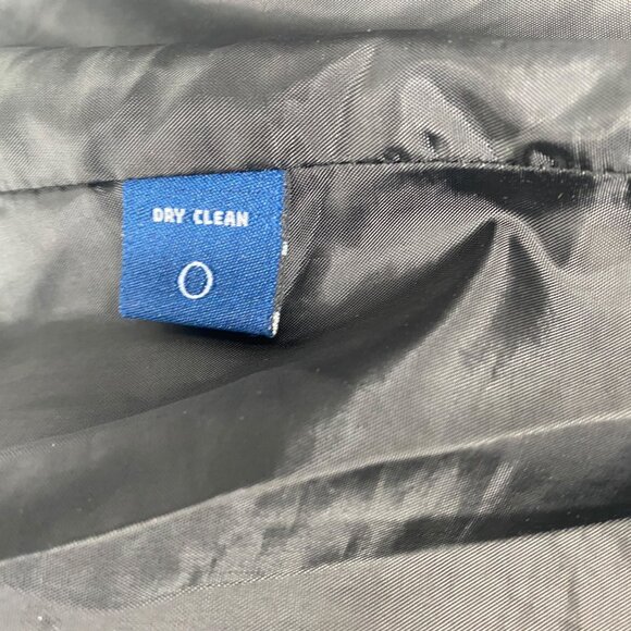 Evan-Picone Womens 16 Black Blazer Stretch Pockets Lined One Button Professional - Picture 4 of 16